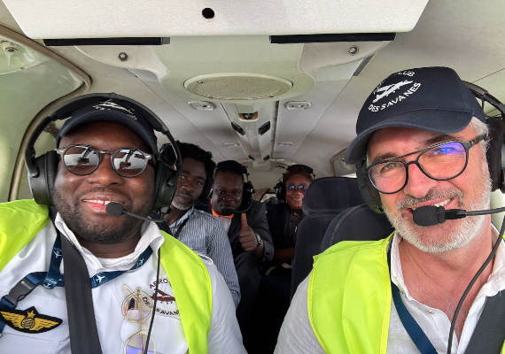 Article Presse C&ocirc;te d'Ivoire sur l'essor de l'Aero Club des Savanes
